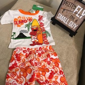 🎀BOGO🎀 Elmo Summer Outfit Boys
